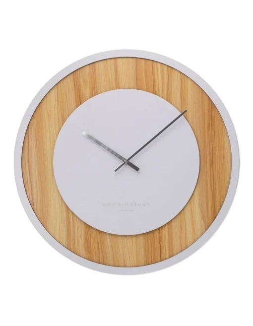 Emilia White 60Cm Silent Wall Clock -Home Décor Sales