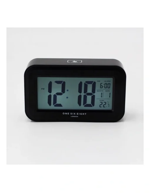 Rielly Black Digital Rectangle Alarm Clock -Home Décor Sales