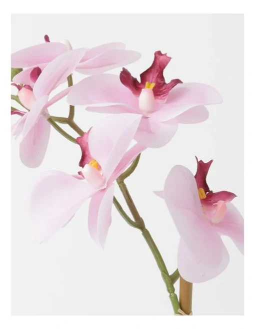 Heritage Real Touch Orchid 45cm 1 Stem Pink -Home Décor Sales