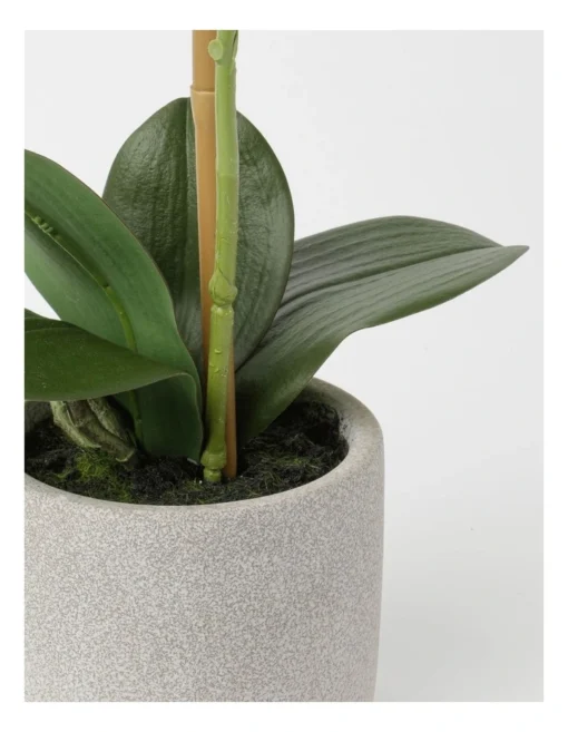 Heritage Real Touch Orchid 45cm 1 Stem Pink -Home Décor Sales