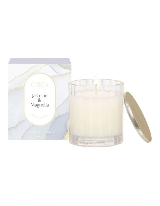 Jasmine & Magnolia Scented Soy Candle 60g -Home Décor Sales