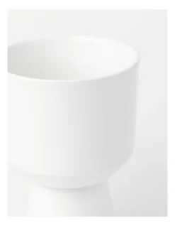 Eden Terracotta Planter Pot 18cm In White -Home Décor Sales 865790920 3 720x928