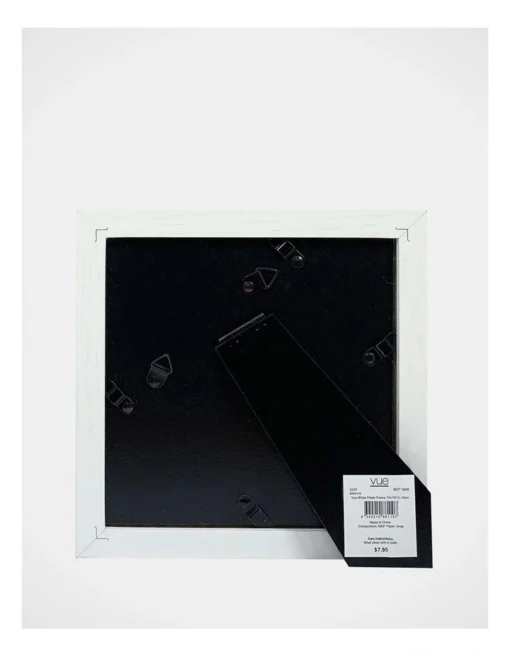White Photo Frame 15x15/10x10cm -Home Décor Sales