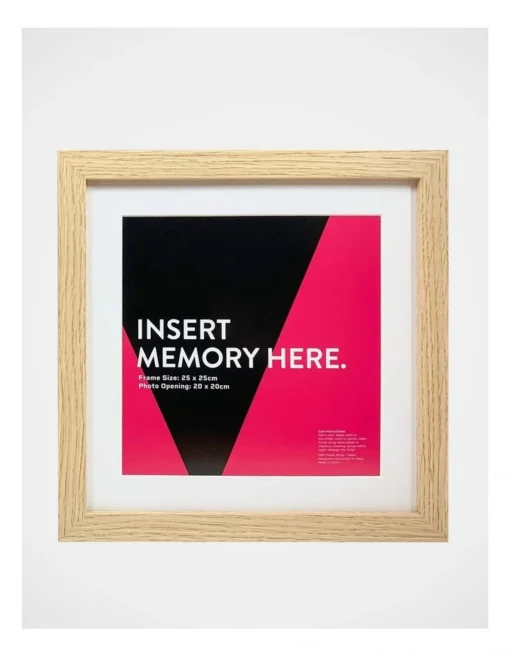 Natural Photo Frame 25x25/20x20cm -Home Décor Sales
