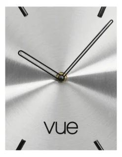 Paddington Onyx Metallic Clock 30cm In Metallic Charcoal -Home Décor Sales 868354570 3 1 720x928