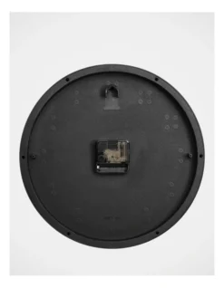 Paddington Onyx Metallic Clock 30cm In Metallic Charcoal -Home Décor Sales 868354570 6 2 720x928