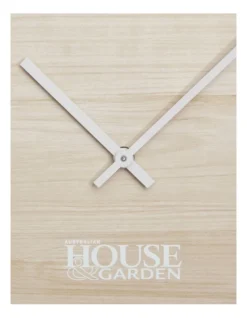Bondi White Coastal Clock 35cm In Natural -Home Décor Sales 868354750 3 1 720x928