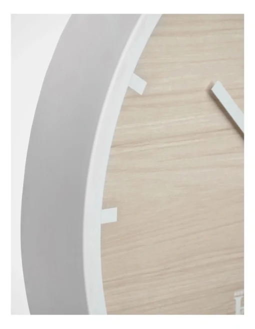 Bondi White Coastal Clock 35cm In Natural -Home Décor Sales