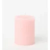 Heritage Rustic Scented Pillar Candle Indian Rose & Sweet Almond 9cm In Pink -Home Décor Sales 868371760 1 720x928