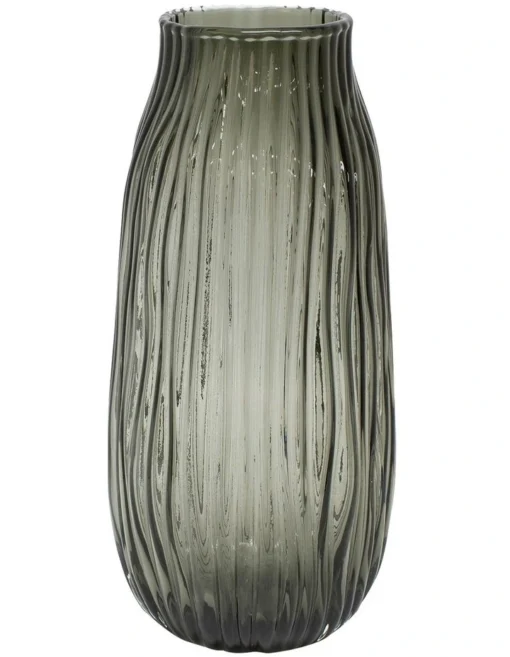 River Vase 13x31cm Black -Home Décor Sales