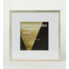 Platinum Metal Frame 25x25cm/15x15cm In Gold -Home Décor Sales 869510620 1 720x928