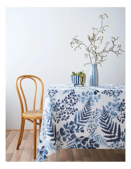 Fraser Hand Painted Planter 18x13cm Blue -Home Décor Sales