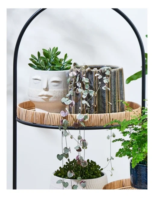 Avoca Blue Ceramic Planter -Home Décor Sales