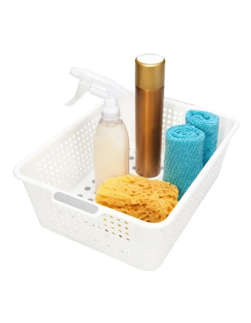 Medium Storage Basket White -Home Décor Sales