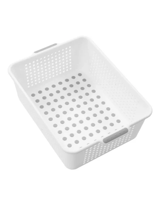 Medium Storage Basket White -Home Décor Sales