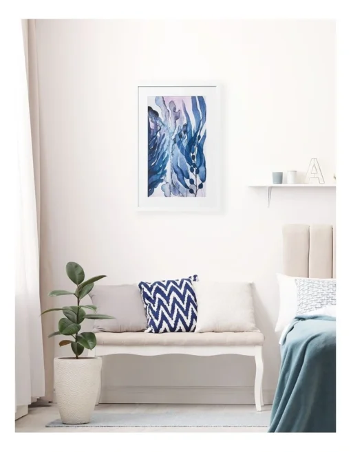 Heritage Watercolour Fern 40x60x3cm Wall Art -Home Décor Sales