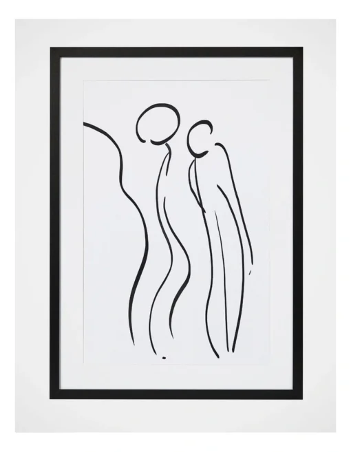 Figure Drawings 50x70x3cm Wall Art -Home Décor Sales