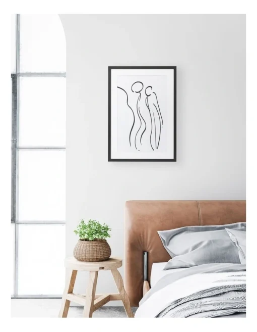 Figure Drawings 50x70x3cm Wall Art -Home Décor Sales