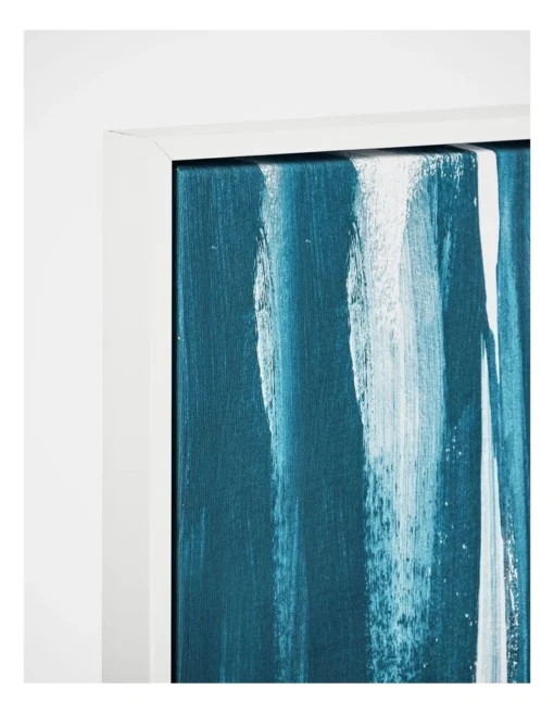Blue Pettings Wall Art 82.6x102.6x4.3cm In Multi -Home Décor Sales