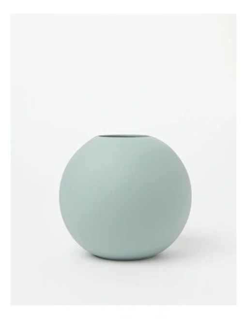 Kiama Ceramic Medium Vase 18x18x16cm In Green -Home Décor Sales