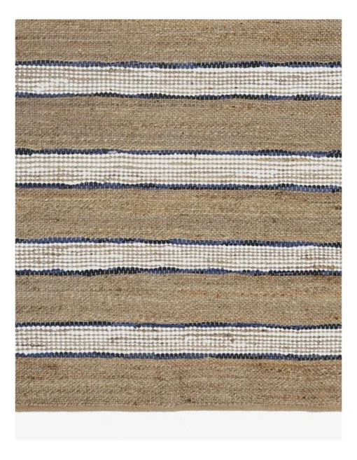Jema Rug 160x230cm In Natural/Blue -Home Décor Sales