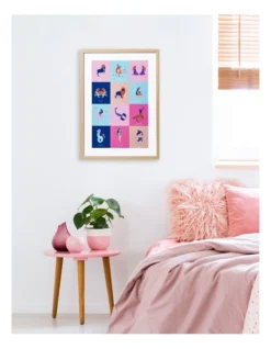 Colourful Animal World Wall Art A2 62x3x44.7 In Multi -Home Décor Sales 897920830 2 720x928