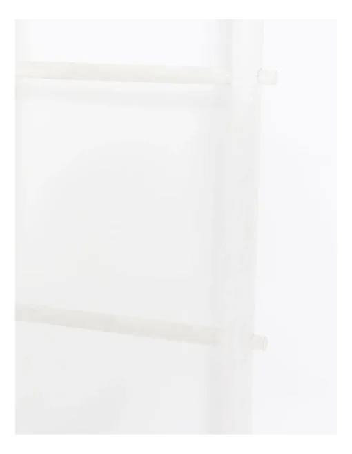 Heritage Hera Wooden Ladder 47x190x4cm In White -Home Décor Sales