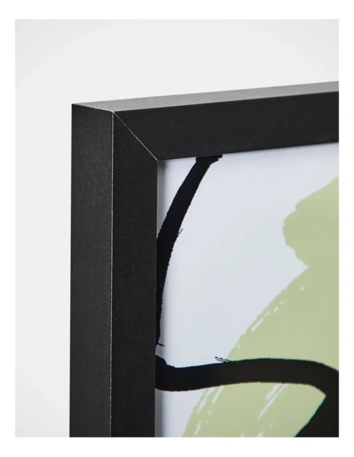 Ritual Line Lady Wall Art 62x3x44.6cm In Black/Yellow -Home Décor Sales