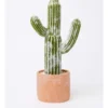 Artificial Cactus In Cement Pot 41x21x13cm In Green/Terracotta -Home Décor Sales 898193890 1 720x928