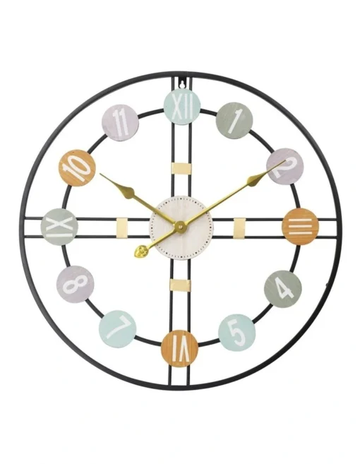 Vinny 60cm Wall Clock MultiColour -Home Décor Sales