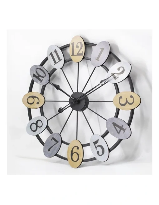 Luke 60cm Wall Clock Multicolour -Home Décor Sales