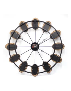 Luke 60cm Wall Clock Multicolour -Home Décor Sales 899408260 3 720x928