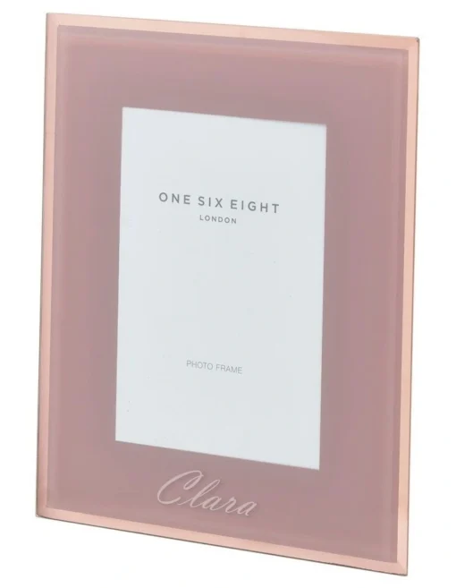 Glass Photo Frame 7x5 Dusty Rose -Home Décor Sales
