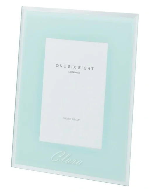 Glass Photo Frame 10x8 Mint -Home Décor Sales