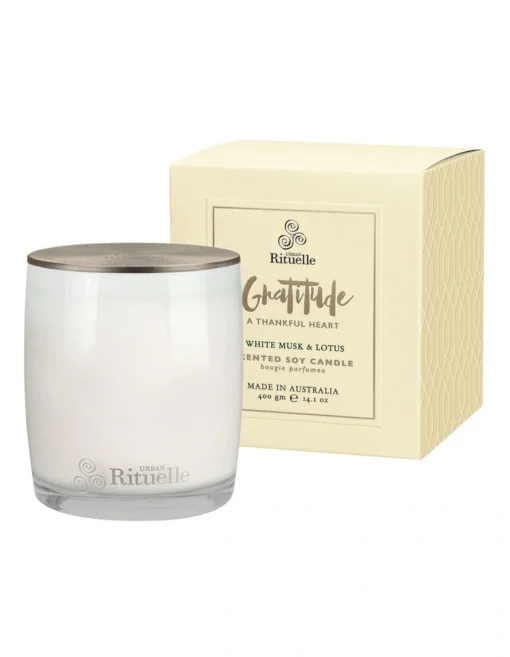 Scented Offerings 400gm Candle Gratitude -Home Décor Sales