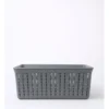 Rattan Look Large Basket 41x37x16cm In Grey -Home Décor Sales 913371760 1 720x928