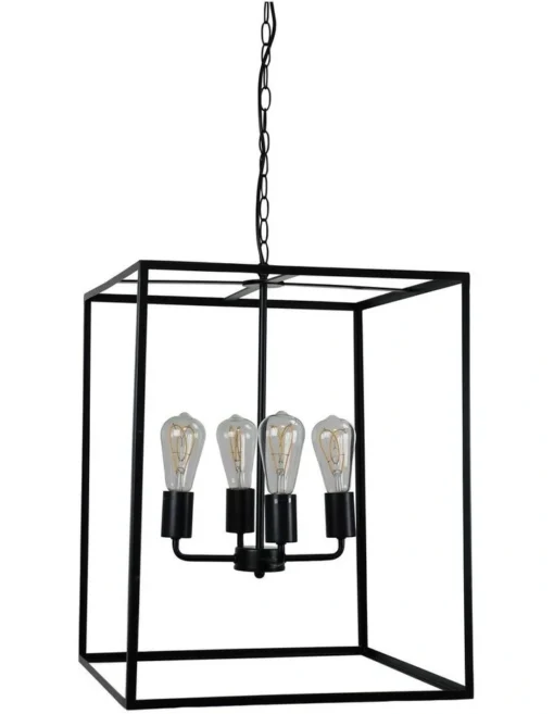Hampton Pendant Light Black -Home Décor Sales
