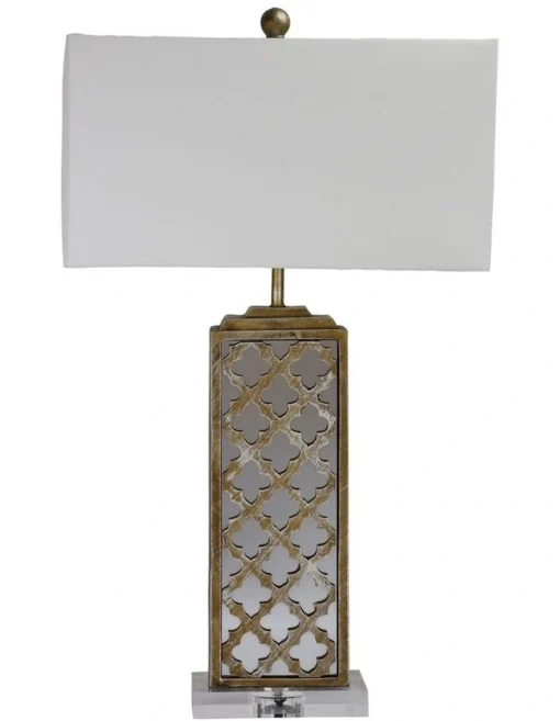 Granada Resin Table Lamp Ivory -Home Décor Sales