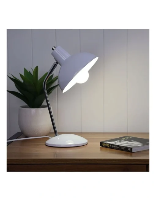Thea Desk Lamp White -Home Décor Sales