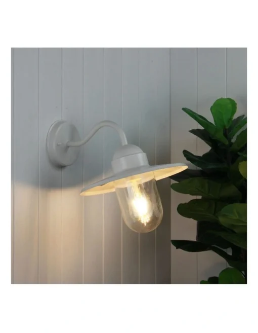 Alley Outdoor Wall Light Sandy White -Home Décor Sales