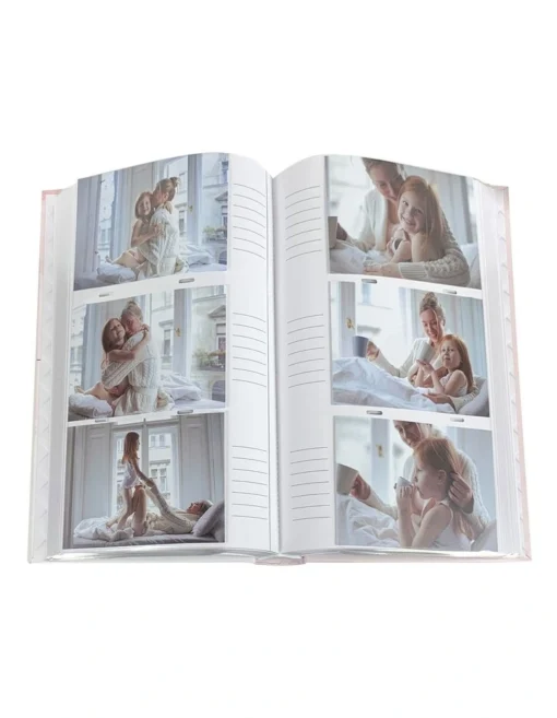 Profile Story 300 Capacity 4x6" Photo Album In Candy Pink -Home Décor Sales