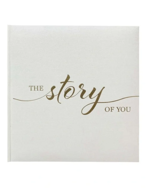 Profile Story 200 Capacity 4x6" Photo Album In White -Home Décor Sales