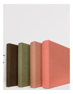 Profile Plush 200 Capacity 4x6" Photo Album In Nutmeg -Home Décor Sales 917131510 5 720x928
