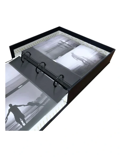 Profile Moments Black 160 Capacity 4x6" Photo Album -Home Décor Sales