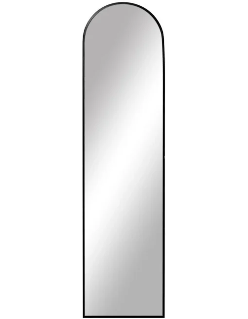 Cindy Arched Leaning Wall Mirror 120cm Black -Home Décor Sales