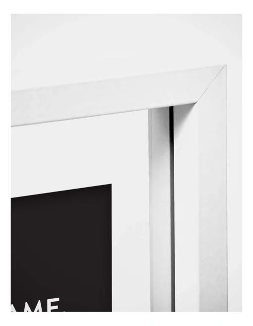 Glass Floating Frame 10x10 Frame In White -Home Décor Sales