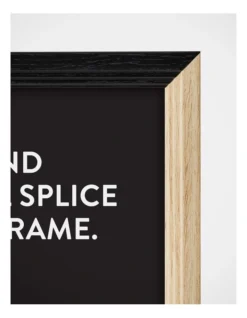Splice Frame 20x25 In Black -Home Décor Sales 920617750 3 720x928