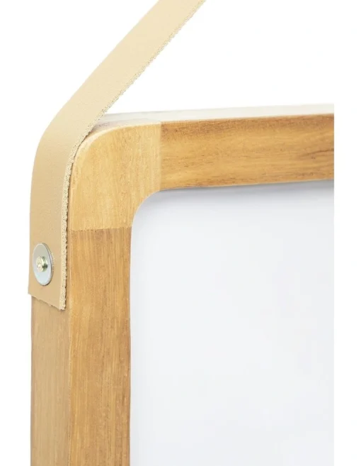 Hanging Wood Photo Frame 6x6 Matted To 4x4 In Natural -Home Décor Sales