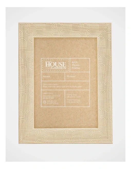 Arch Frame 5x7 In Brown -Home Décor Sales