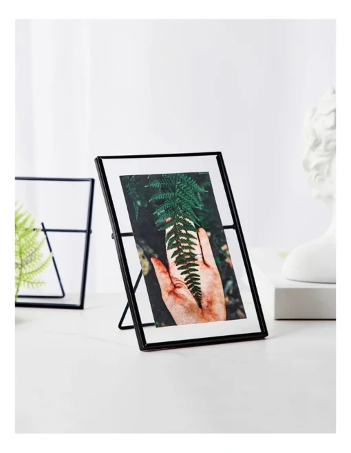 Black Steel Photo Frame 10x15cm -Home Décor Sales